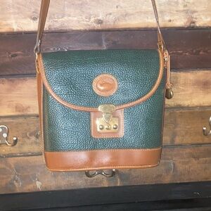 Forest Green vintage Dooney & Bourke purse